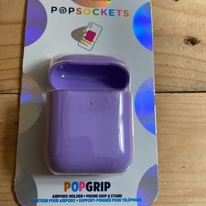 PopSockets - PopGrip Holder Case for Apple AirPods